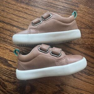Ten little brown sneakers size 6